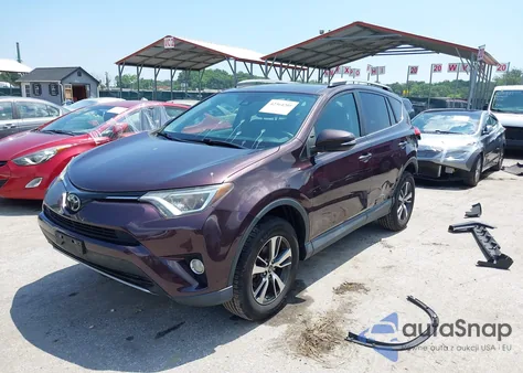 2018 Toyota Rav4 Xle z USA, uszkodzony, nr VIN 2T3RFREV1JW818607